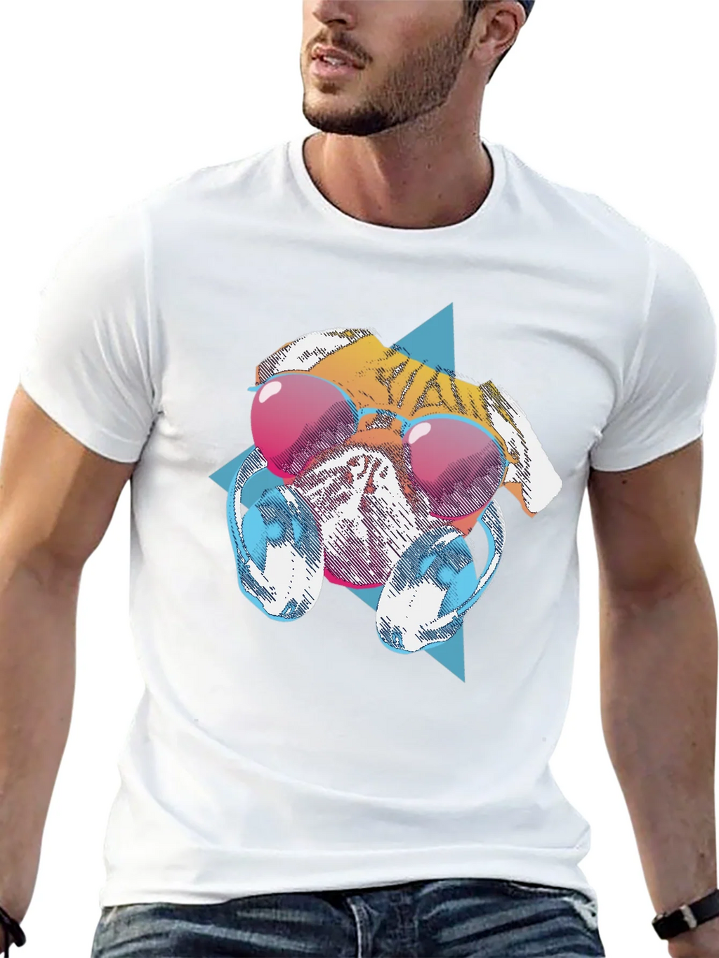 Cool Dog Graphic Tee - Black T-Shirt product image 12