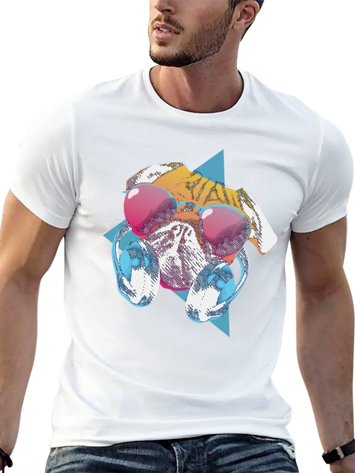 Cool Dog Graphic Tee - Black T-Shirt product image 12