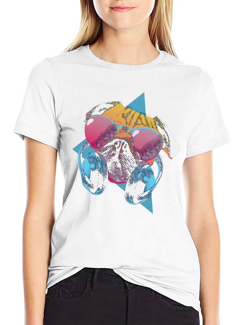 Cool Dog Graphic Tee - Black T-Shirt product image 8
