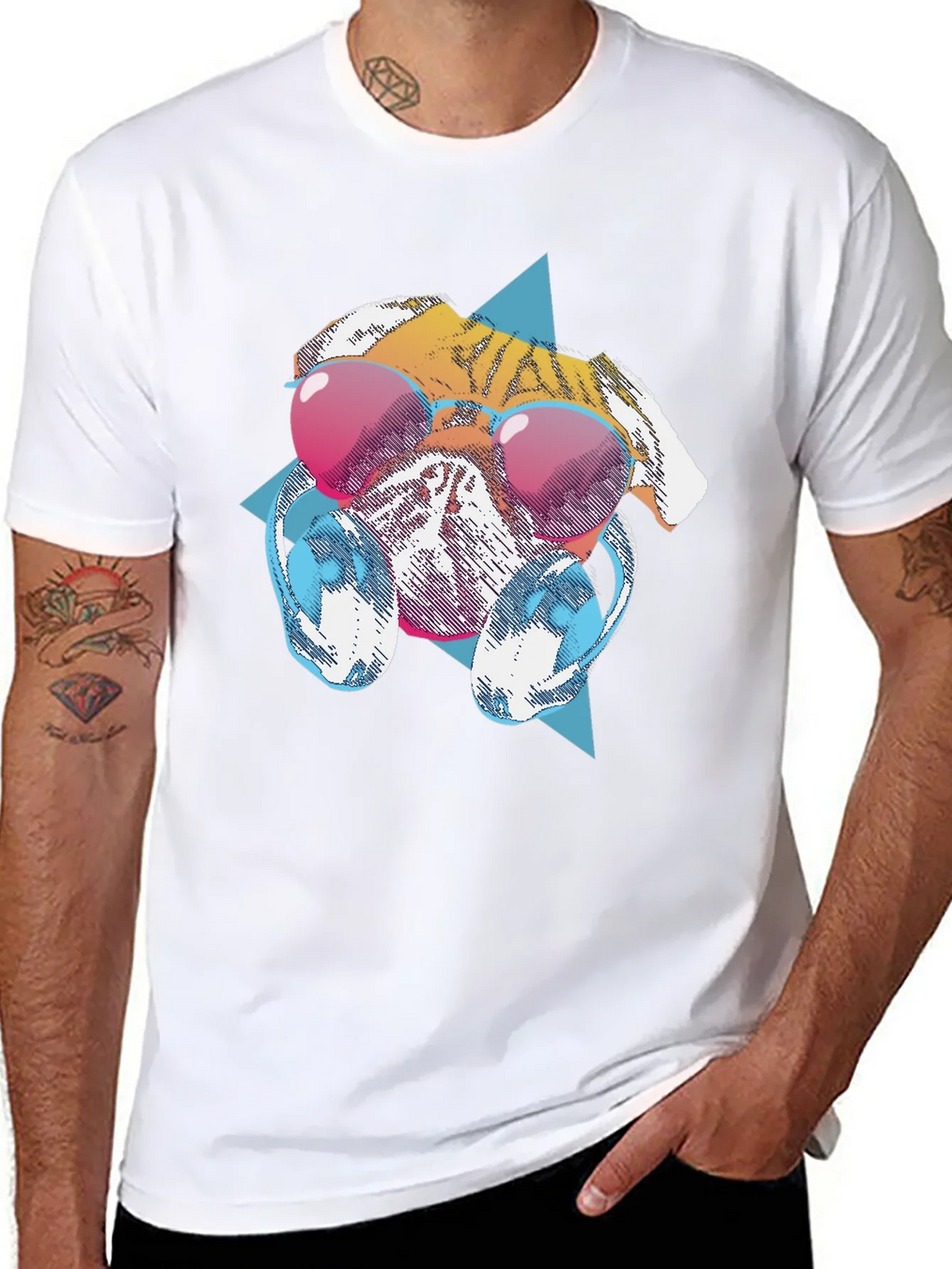 Cool Dog Graphic Tee - Black T-Shirt product image 7