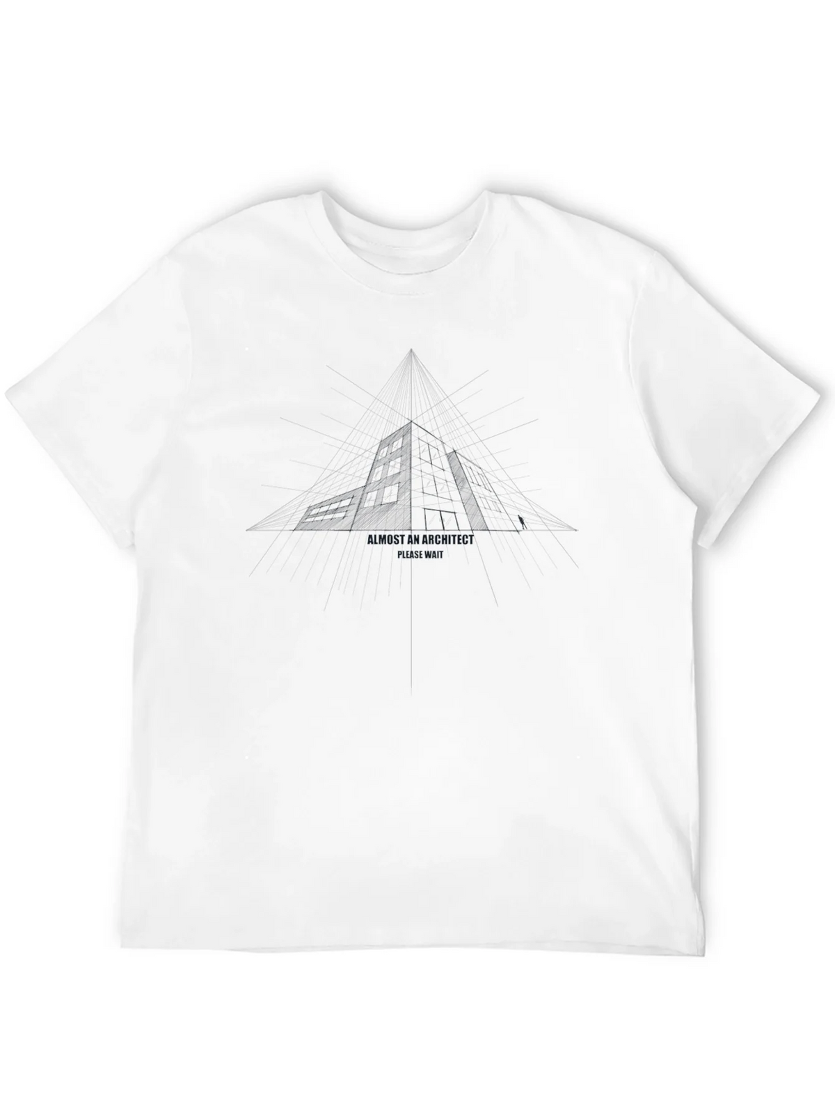 Architectural Blueprint Tee - Mens Black T-Shirt product image 3