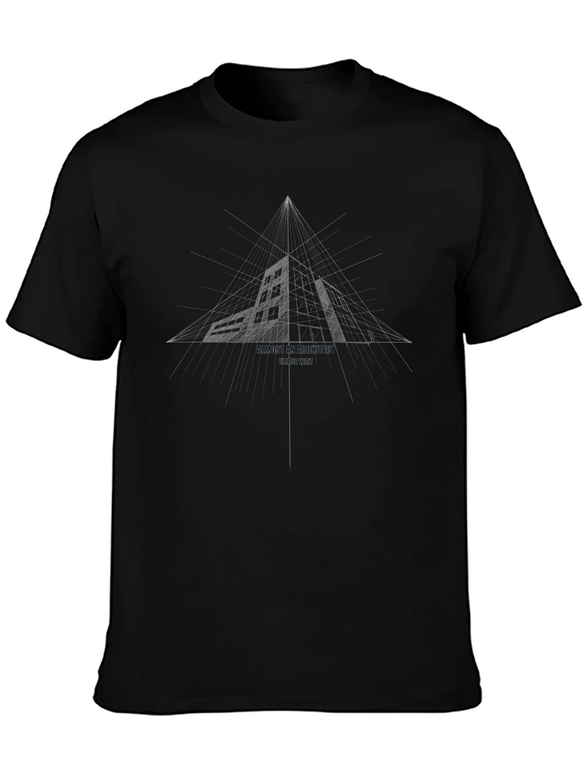 Architectural Blueprint Tee - Mens Black T-Shirt product image 6