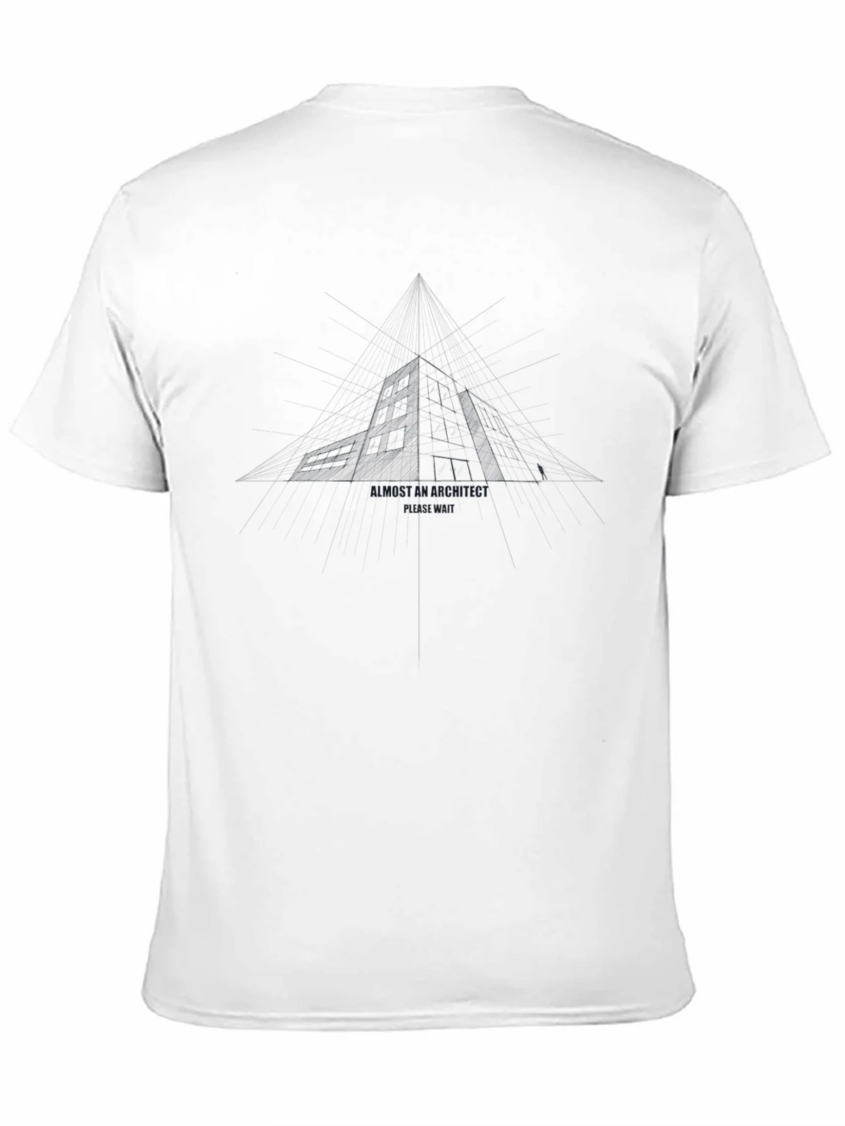 Architectural Blueprint Tee - Mens Black T-Shirt product image 2