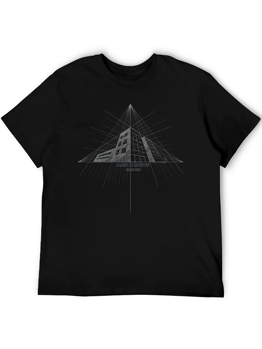 Architectural Blueprint Tee - Mens Black T-Shirt product image 8