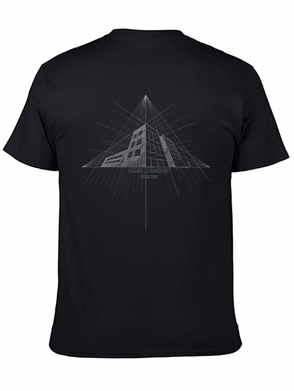 Architectural Blueprint Tee - Mens Black T-Shirt product image 7