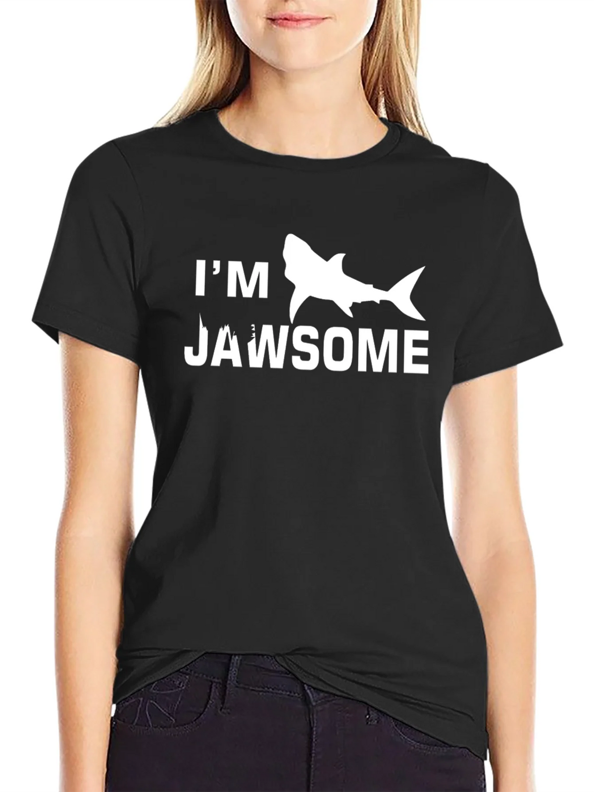 Jawsome Shark Graphic T-Shirt - Novelty Humor Tee product image 2