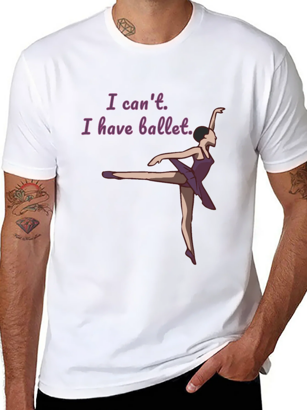 Ballet Lovers T-Shirt: I Cant I Have product image 10