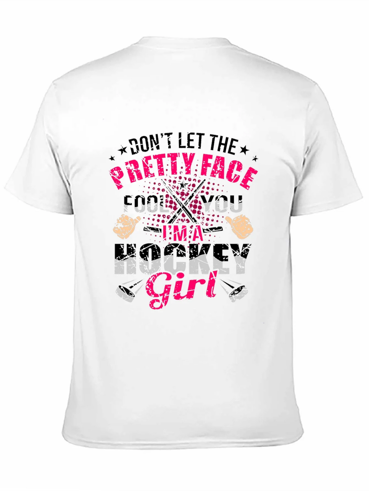 Hockey Girl T-Shirt - Dont Let the Pretty Face Fool You product image 10