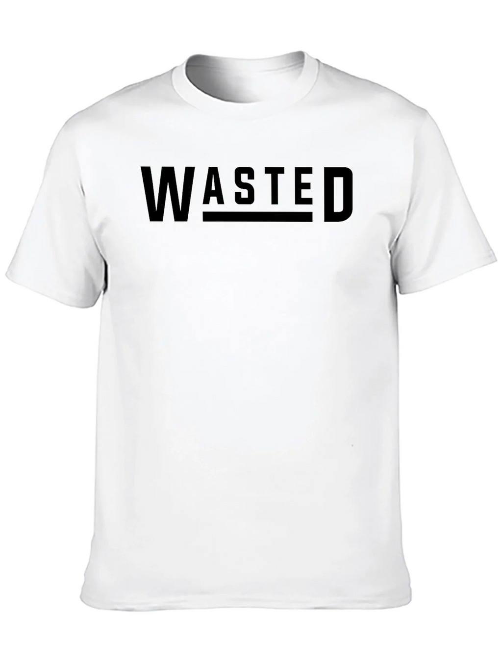 Wasted Graphic Black T-Shirt product image 12