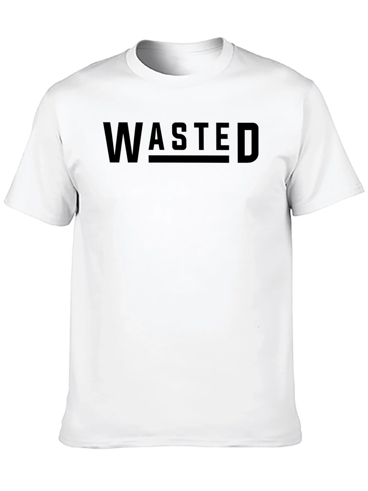Wasted Graphic Black T-Shirt product image 12