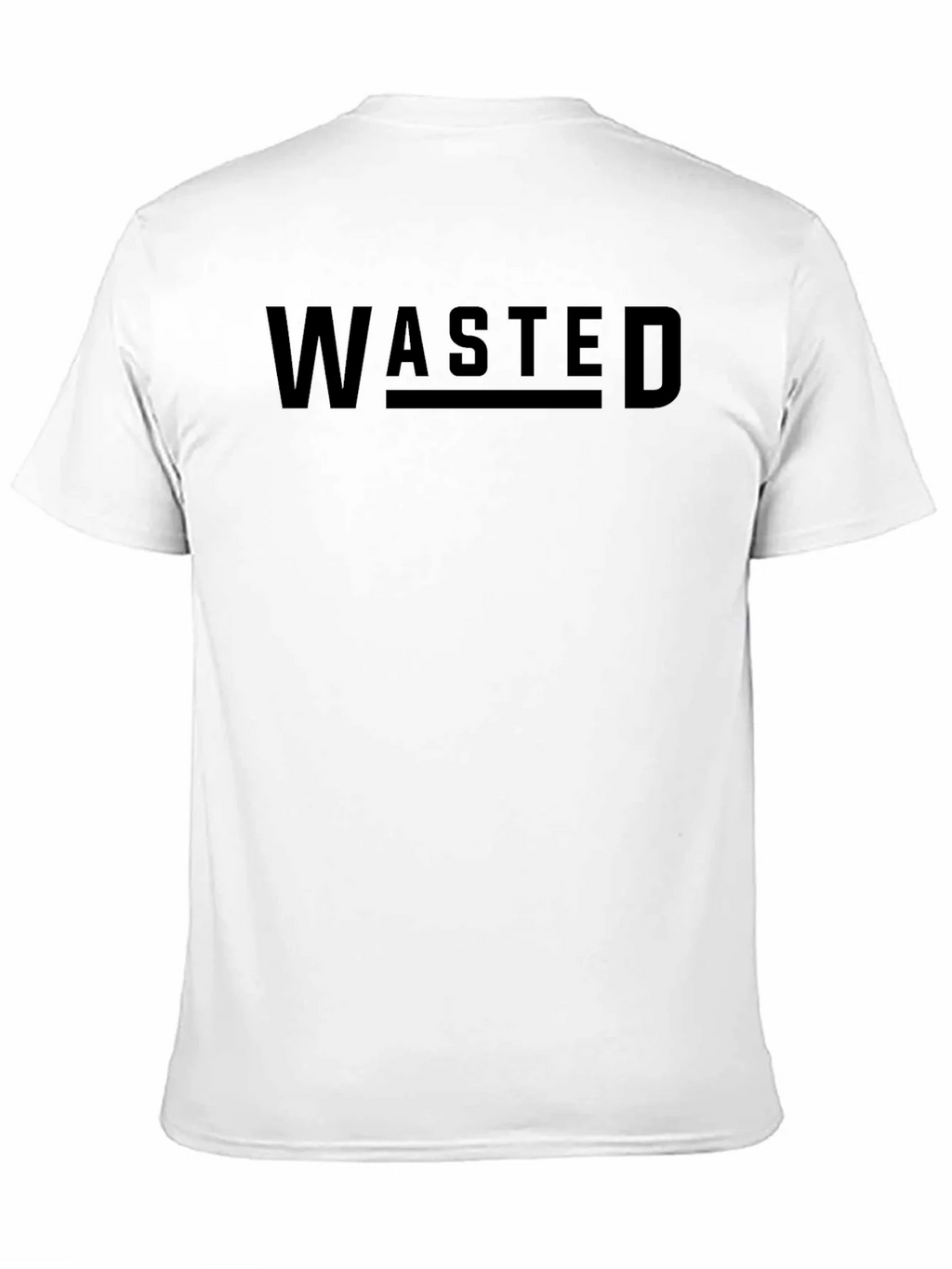 Wasted Graphic Black T-Shirt product image 2