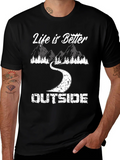 Life is Better Outside T-Shirt - Adventure Ready! product image 1