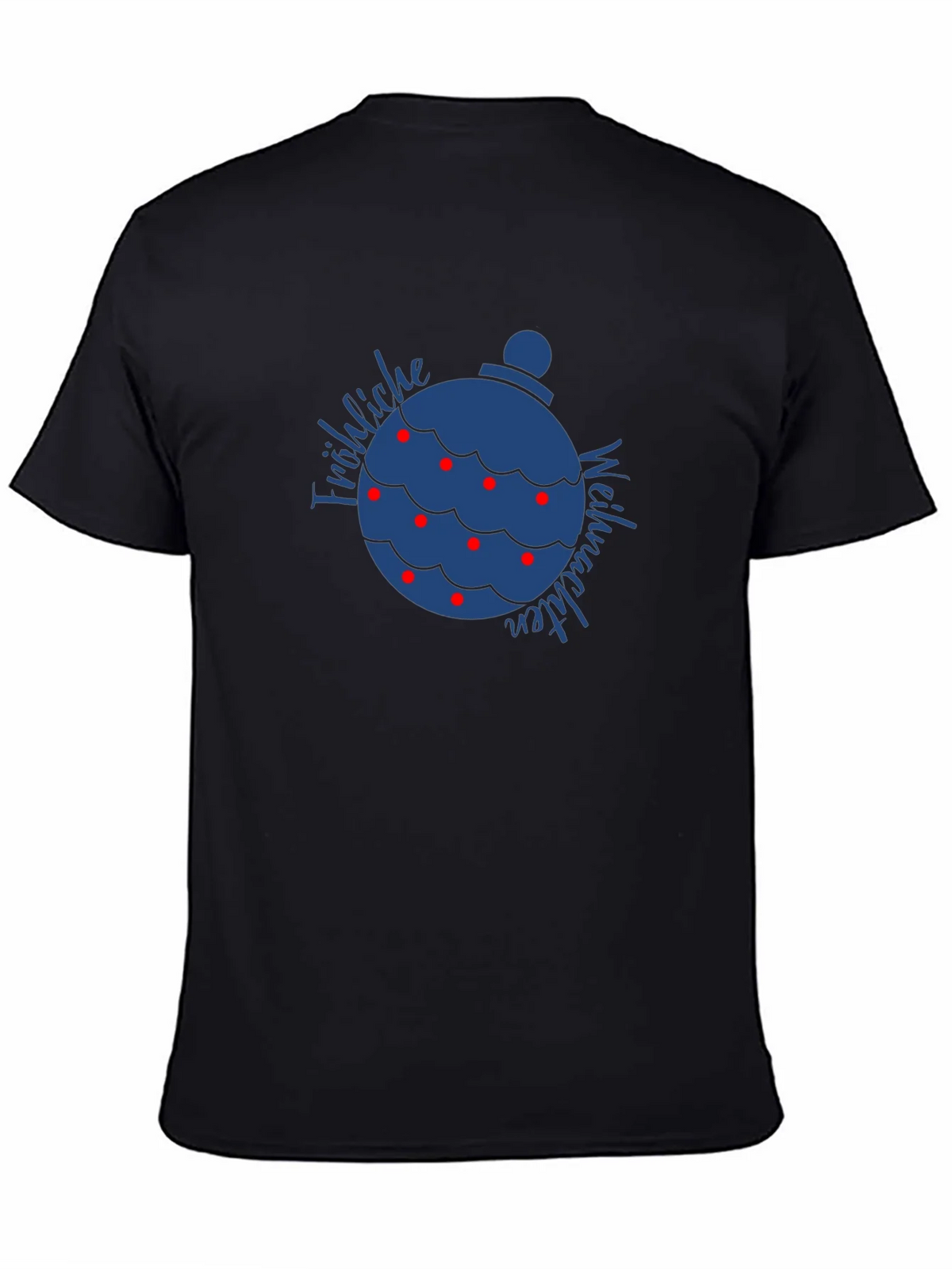 Fröhliche Weihnachten Ornament T-Shirt product image 4