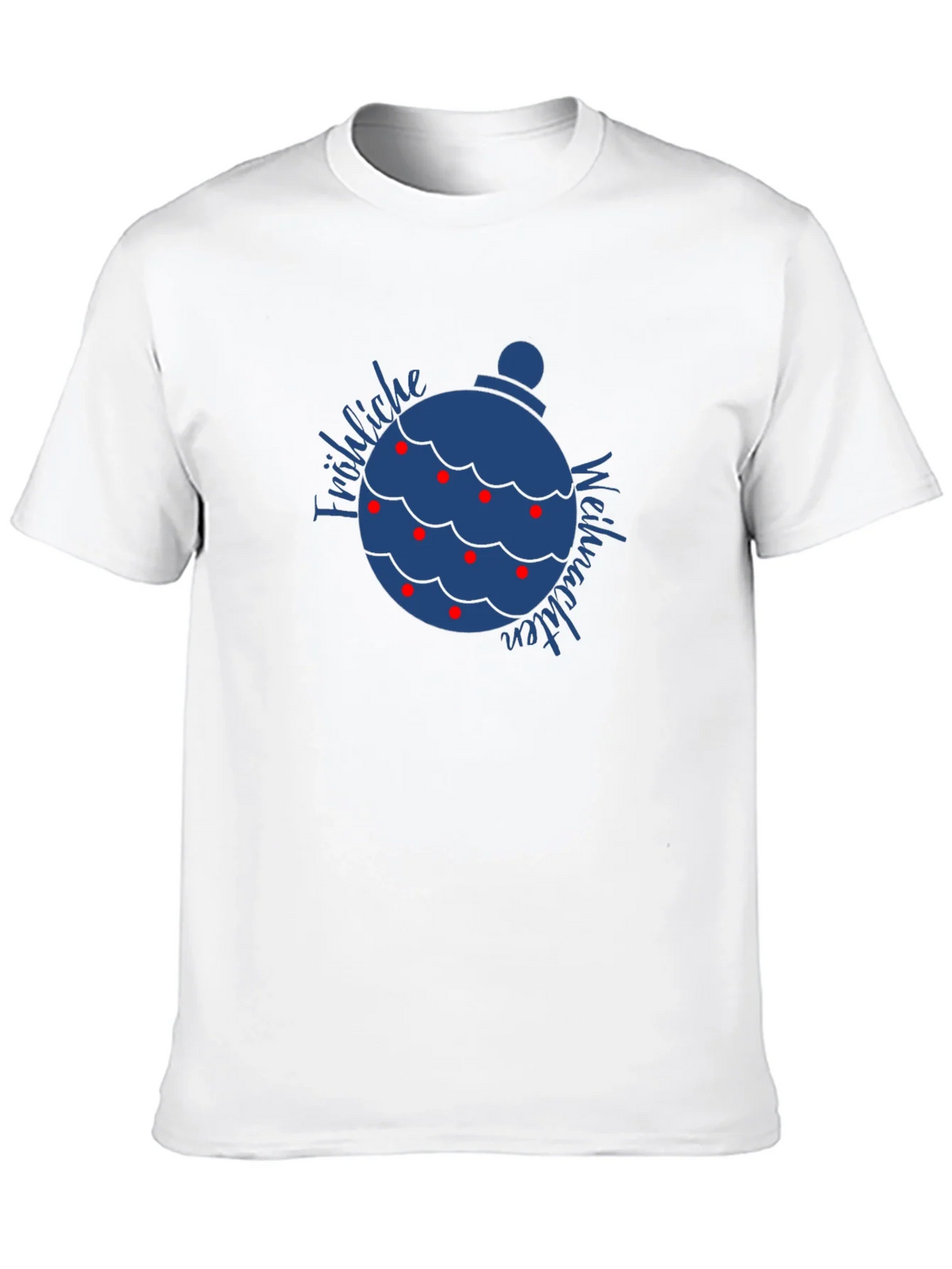 Fröhliche Weihnachten Ornament T-Shirt product image 9