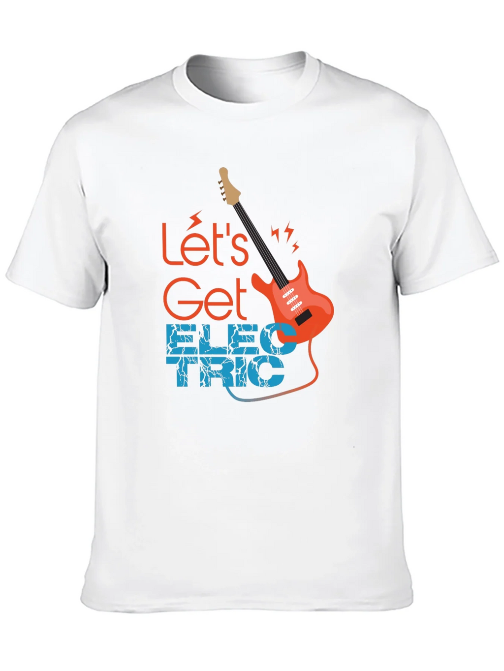 Lets Get Electric Black T-Shirt - Music Lover product image 12