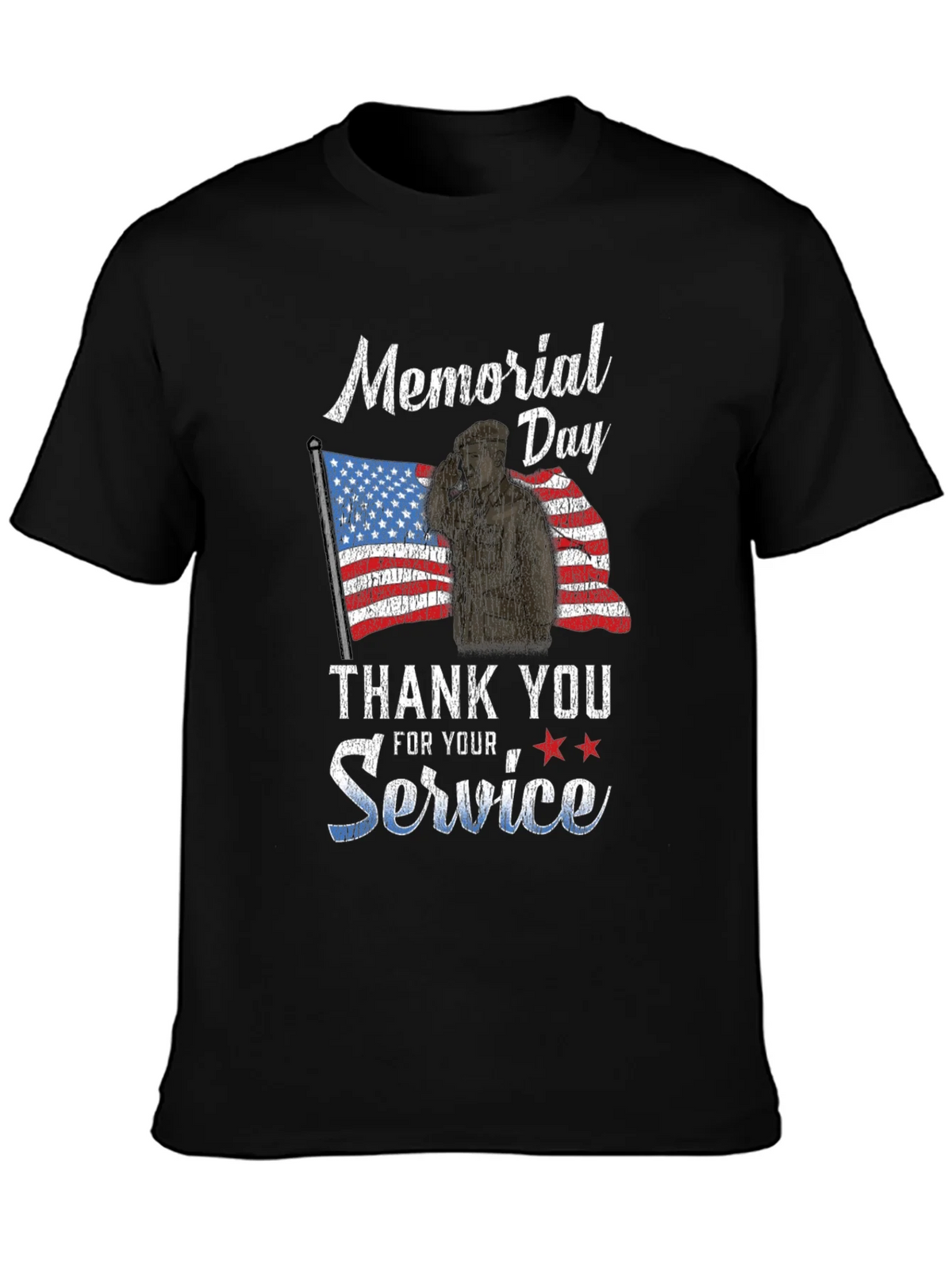 Memorial Day Thank You Service T-Shirt product image 3