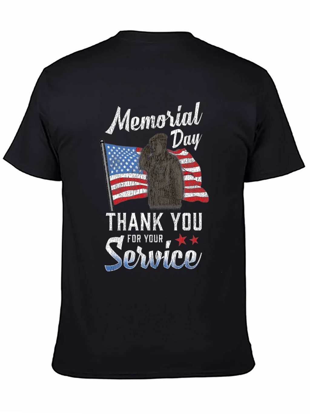 Memorial Day Thank You Service T-Shirt product image 4