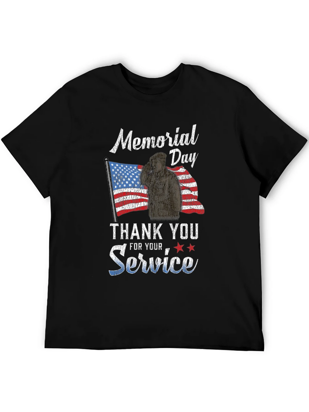 Memorial Day Thank You Service T-Shirt product image 5