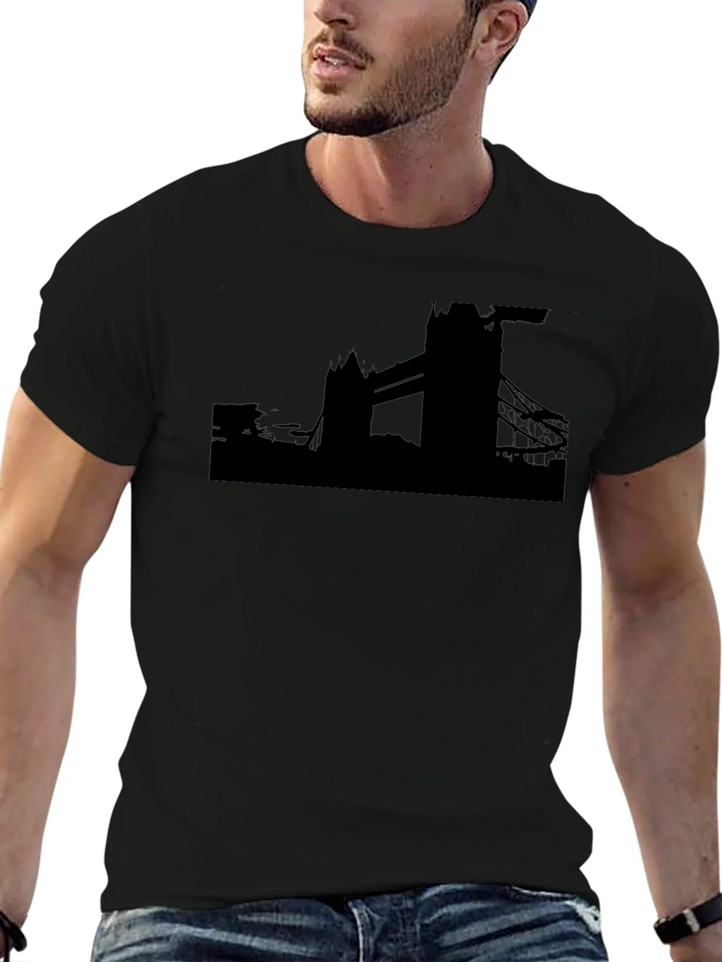 London Bridge Silhouette T-Shirt product image 6