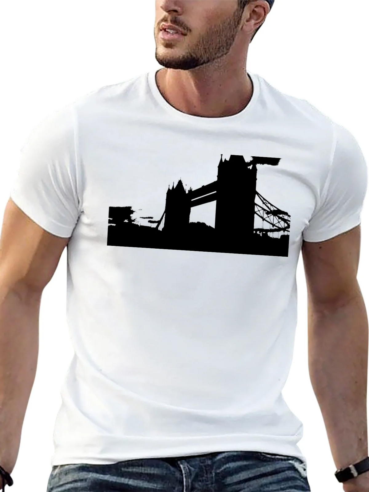 London Bridge Silhouette T-Shirt product image 12