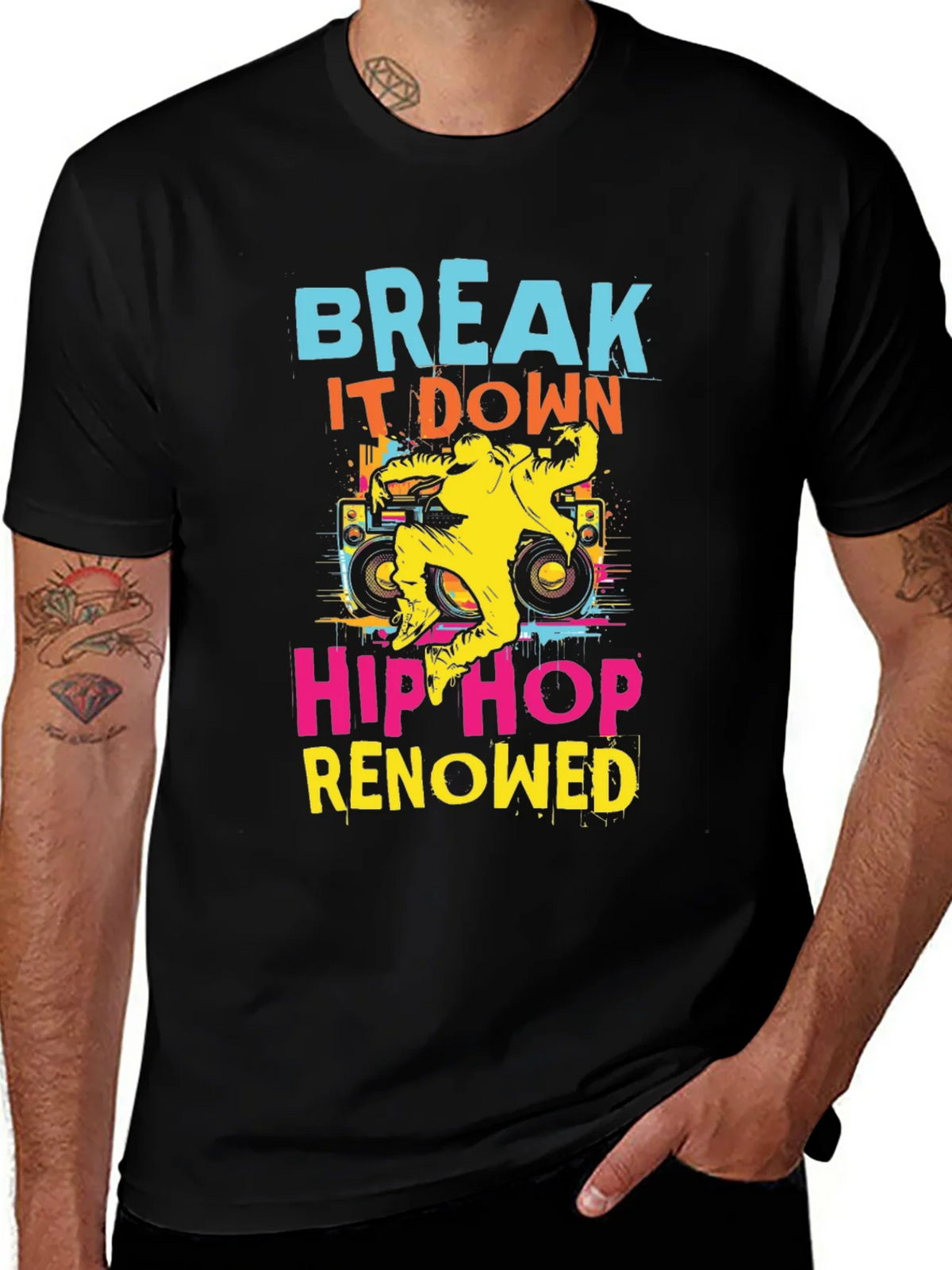 Break It Down Hip Hop Graphic Tee product image 1
