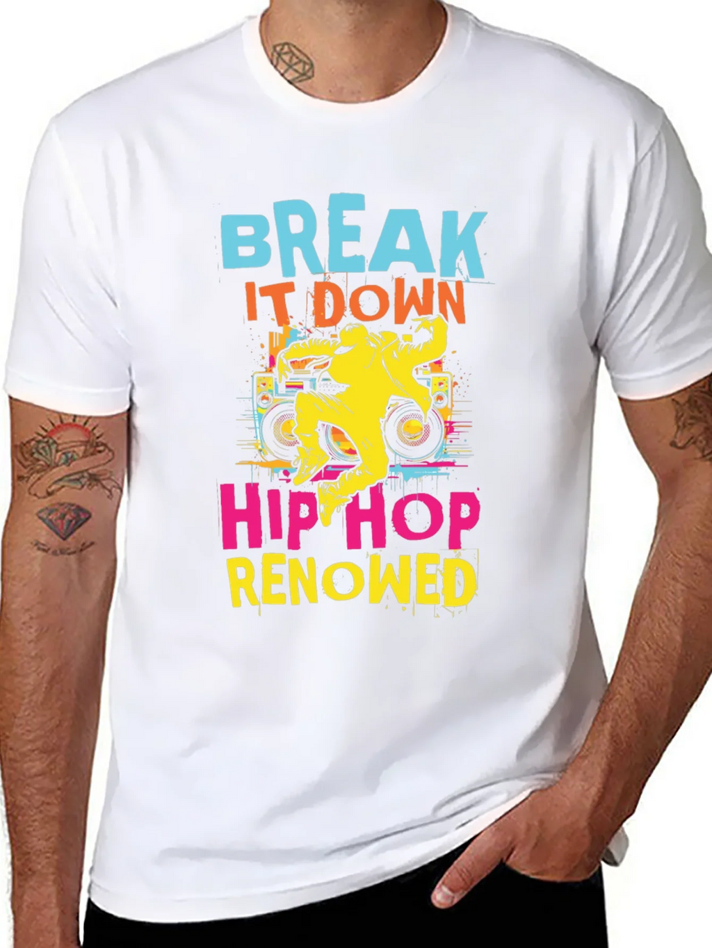 Break It Down Hip Hop Graphic Tee product image 7