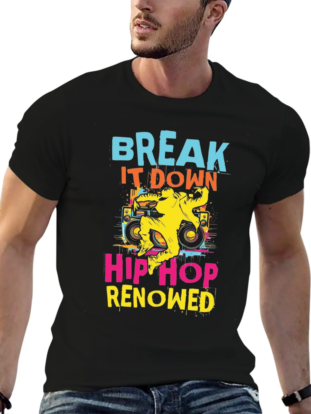Break It Down Hip Hop Graphic Tee product image 6