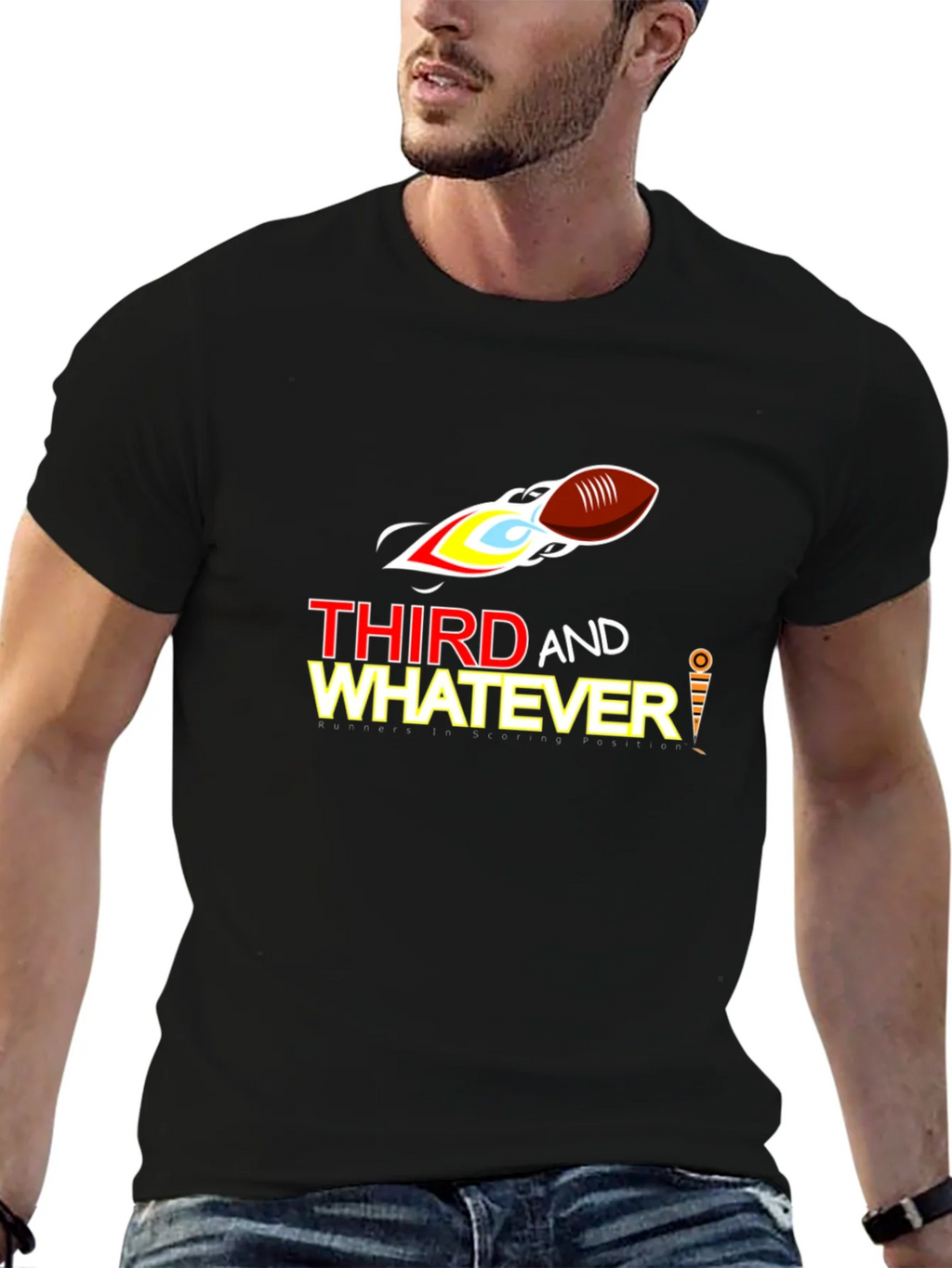 Third and Whatever Football T-Shirt product image 9