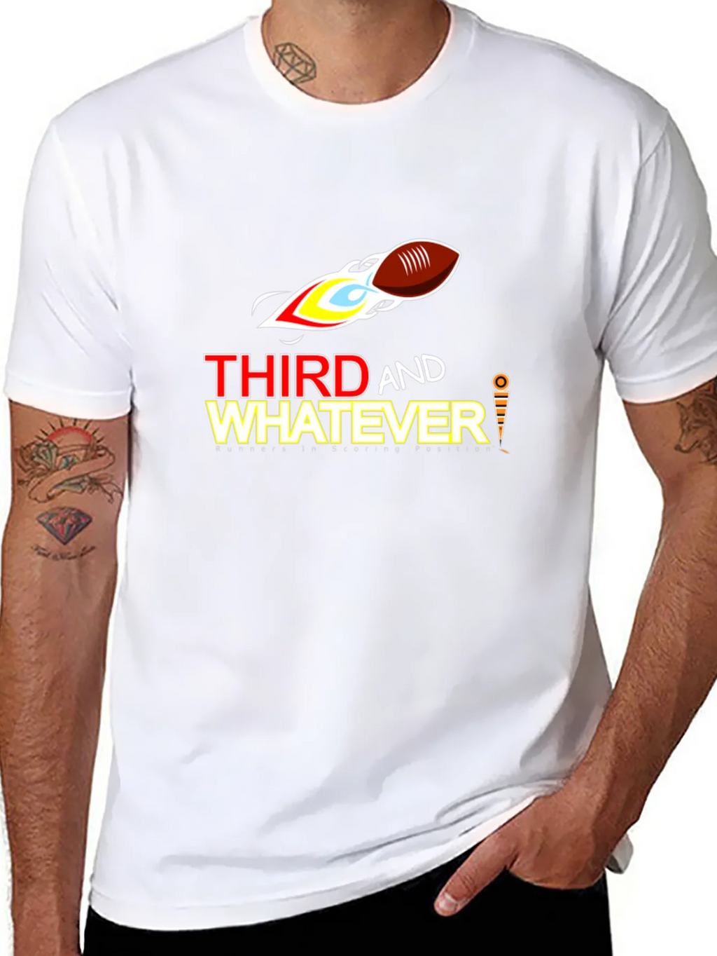 Third and Whatever Football T-Shirt product image 10