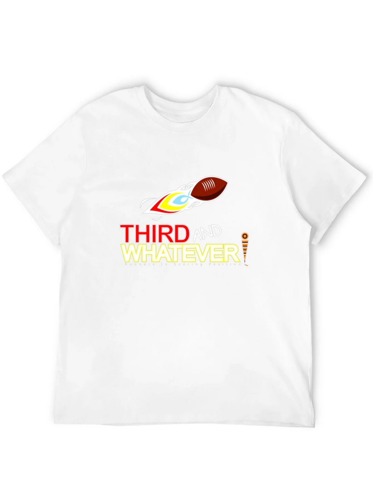Third and Whatever Football T-Shirt product image 3