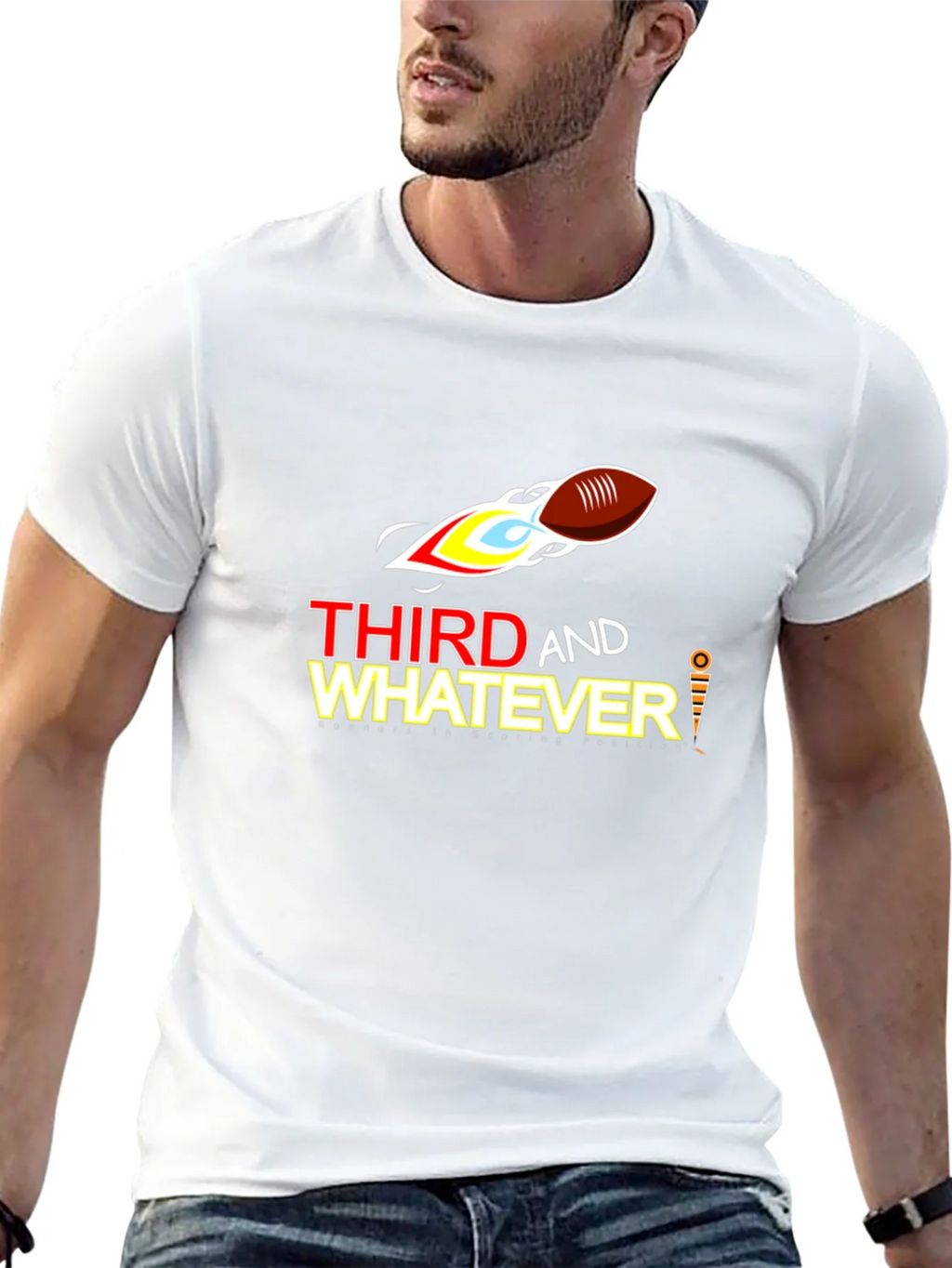 Third and Whatever Football T-Shirt product image 4