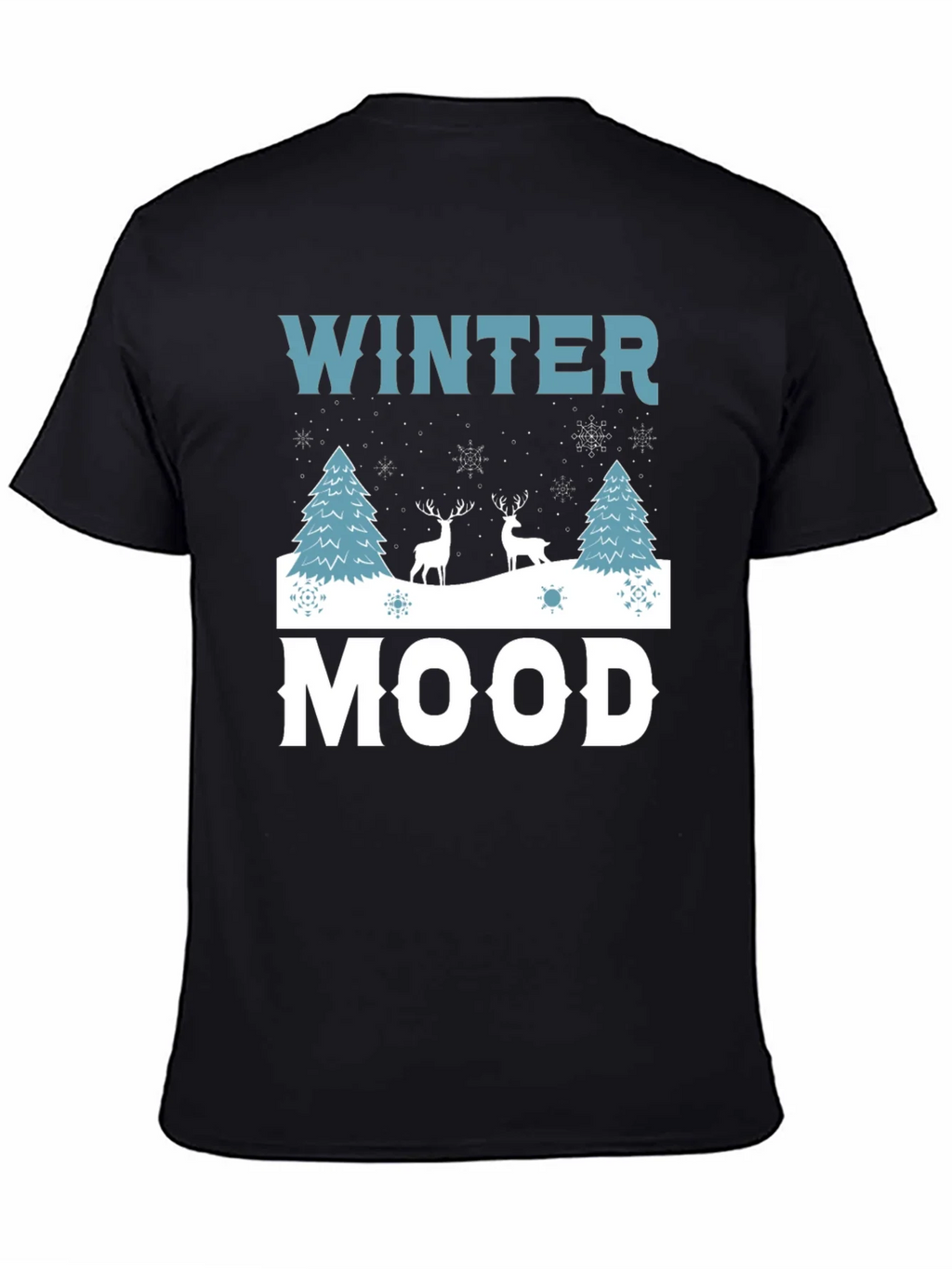 Winter Mood Graphic Tee - Holiday Shirt product image 4