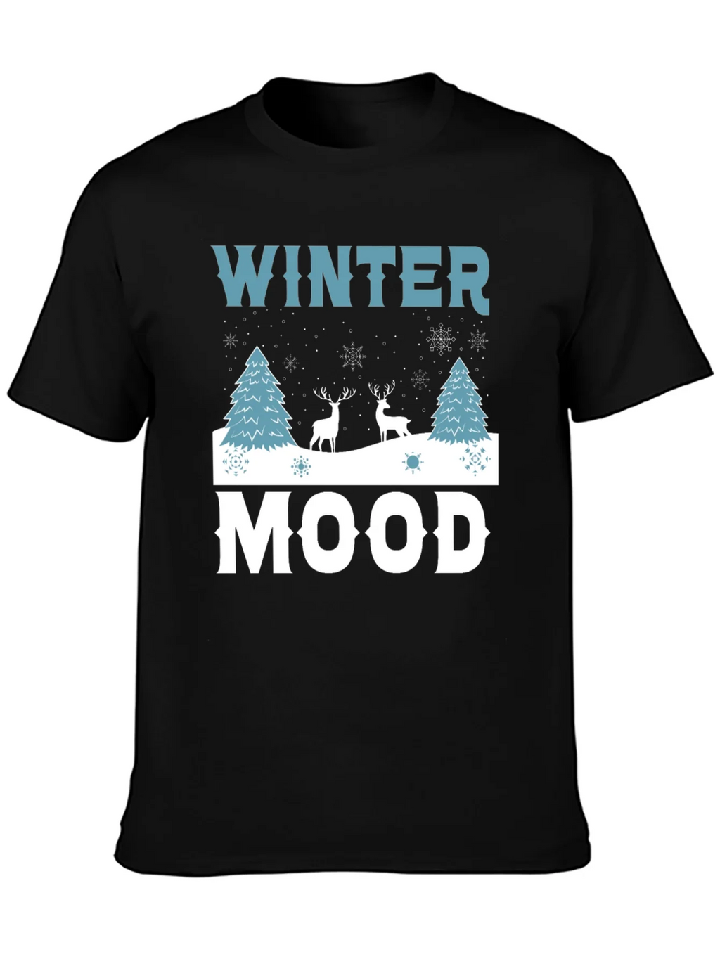 Winter Mood Graphic Tee - Holiday Shirt product image 3