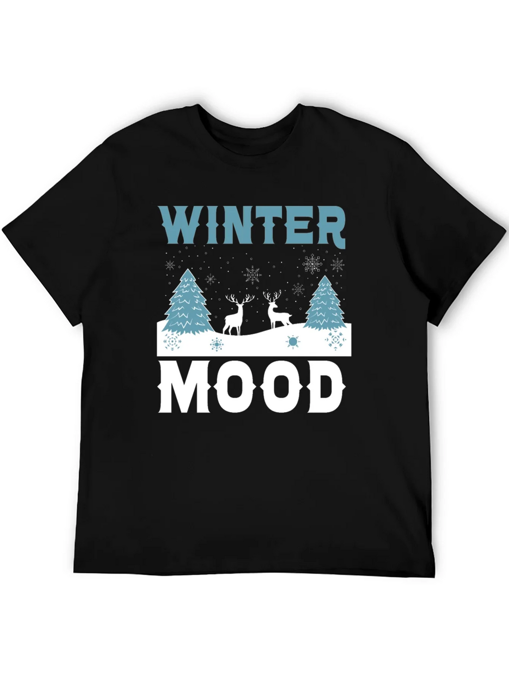 Winter Mood Graphic Tee - Holiday Shirt product image 5