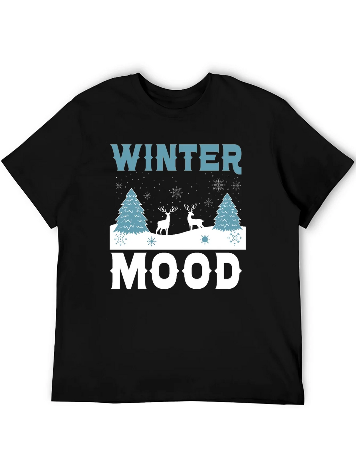 Winter Mood Graphic Tee - Holiday Shirt product image 5