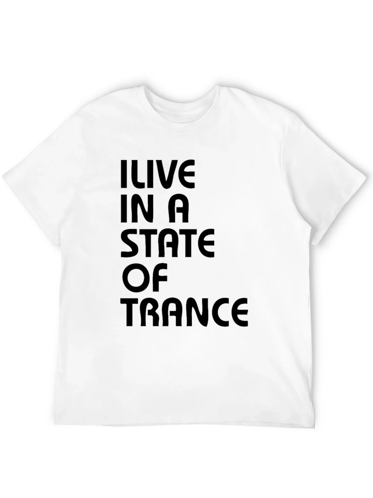 I Live in a State of Trance Black T-Shirt product image 11