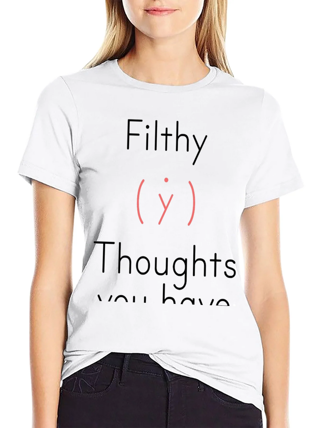 Filthy Thoughts T-Shirt - Adult Humor Tee product image 11