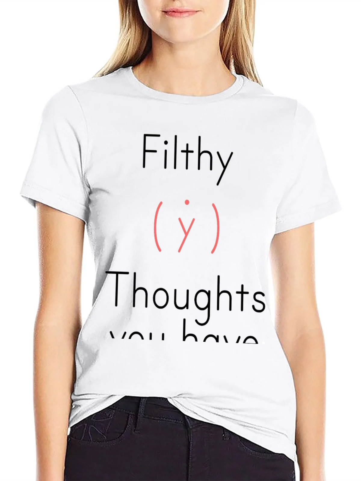 Filthy Thoughts T-Shirt - Adult Humor Tee product image 11