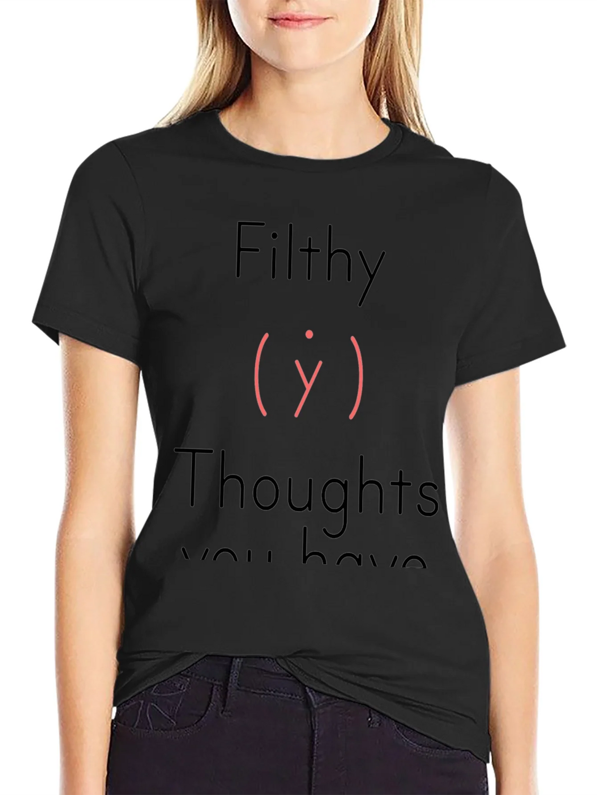 Filthy Thoughts T-Shirt - Adult Humor Tee product image 5