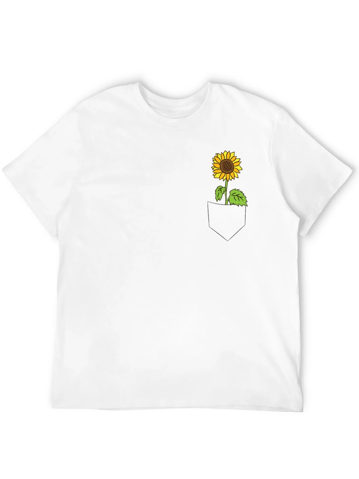 Sunflower Pocket Tee - Black Cotton Casual Wear product image 11