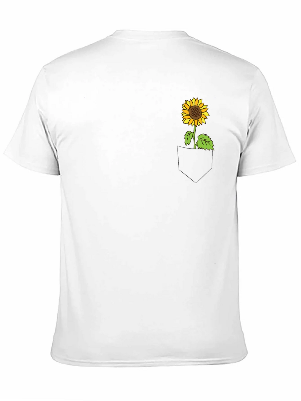 Sunflower Pocket Tee - Black Cotton Casual Wear product image 10