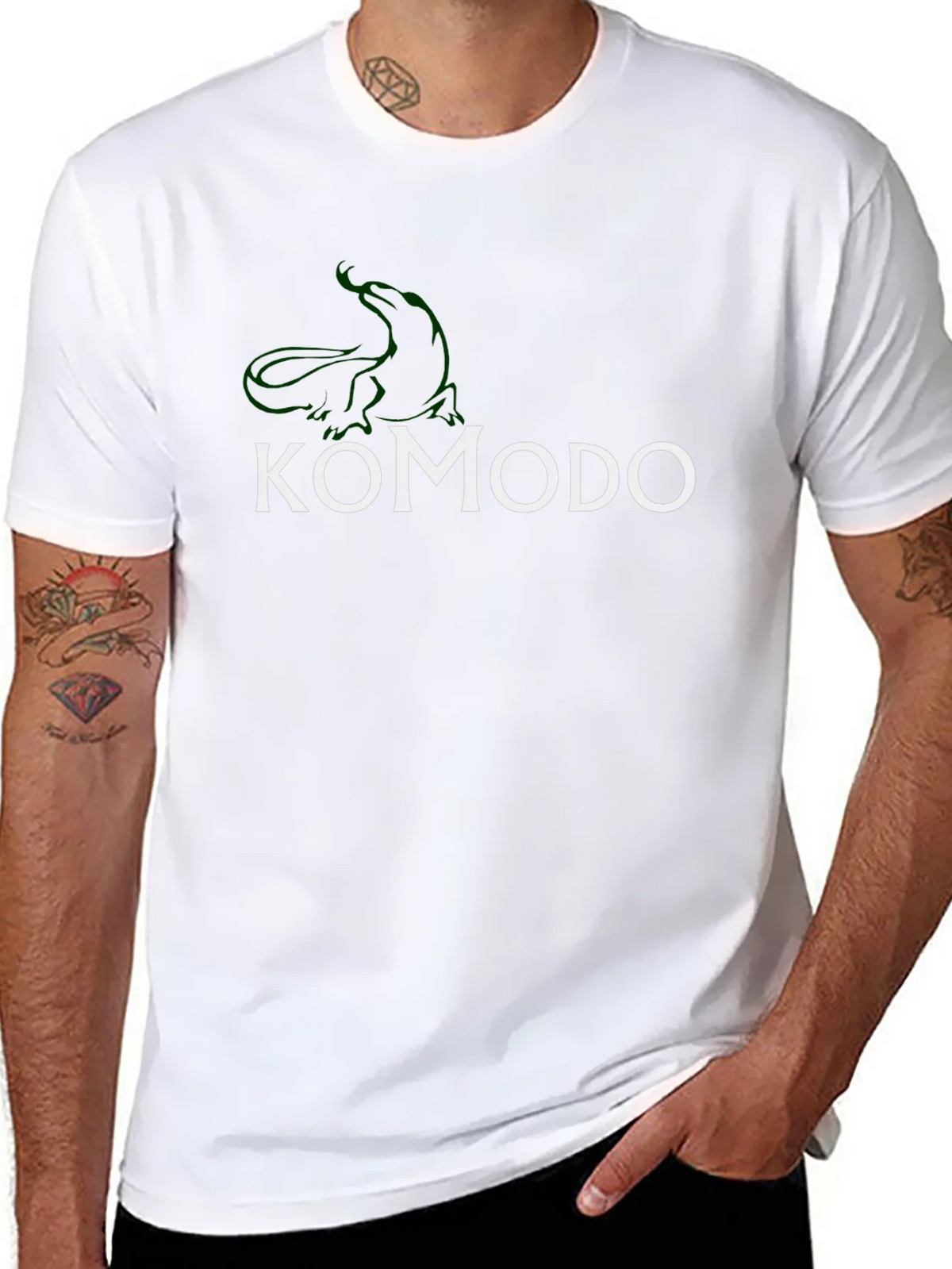 Komodo Dragon T-Shirt - Cool Graphic Tee product image 7