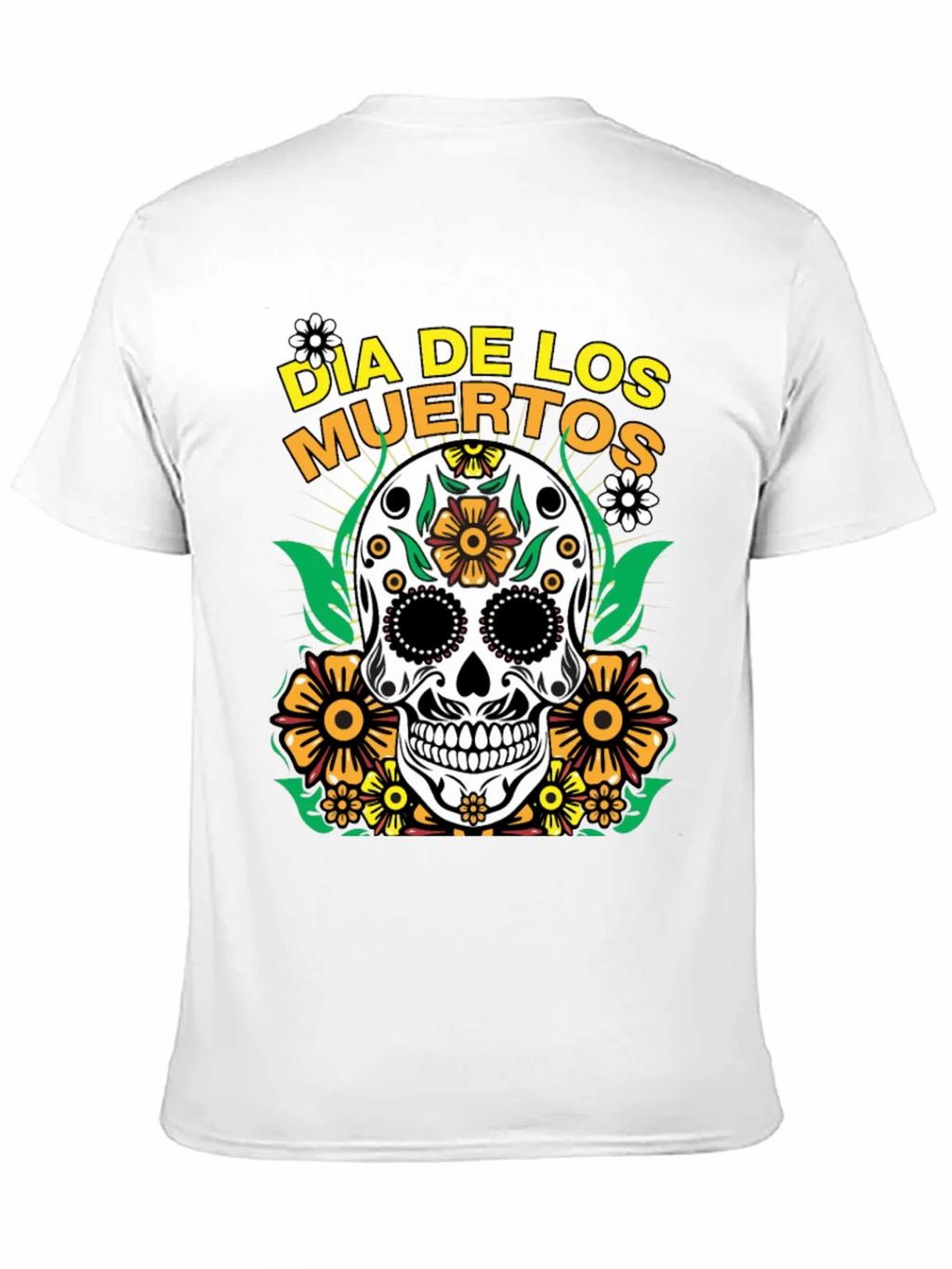 Dia de los Muertos Sugar Skull Graphic Tee product image 10