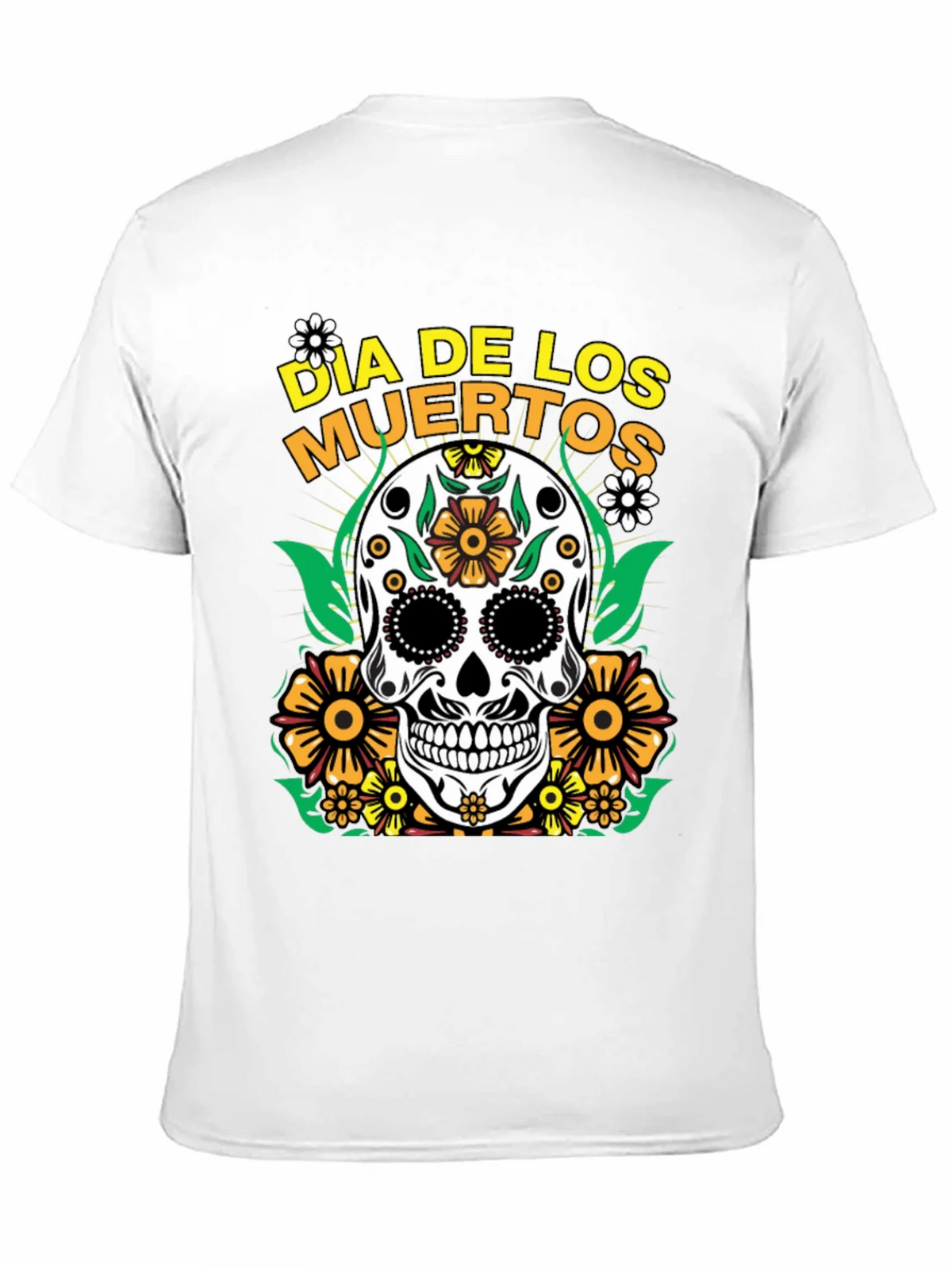 Dia de los Muertos Sugar Skull Graphic Tee product image 10
