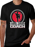 Wing Chun Coach Black T-Shirt product image 1