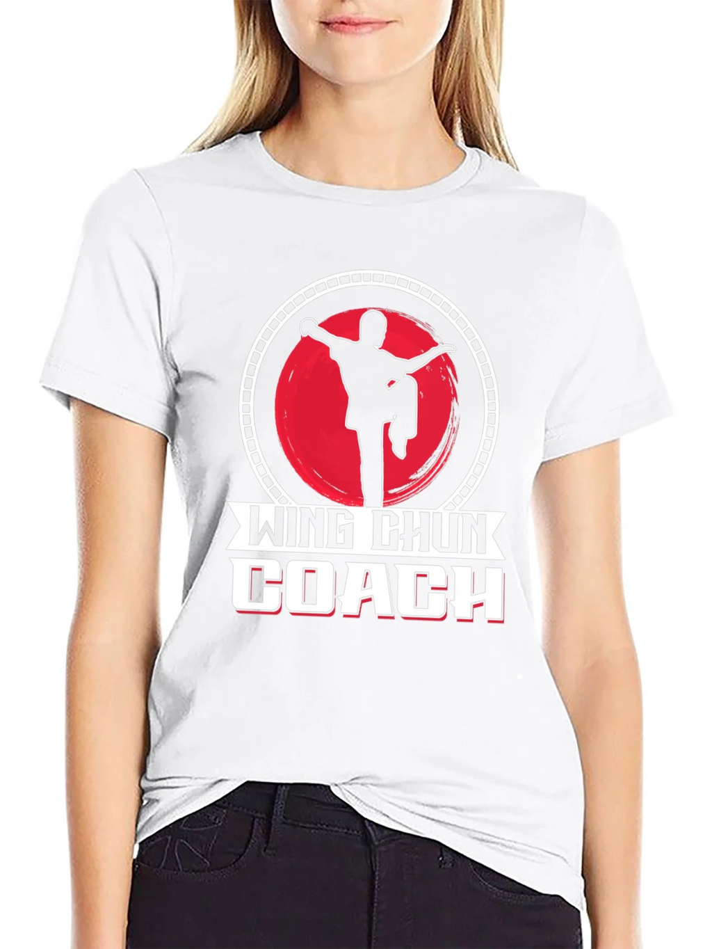 Wing Chun Coach Black T-Shirt product image 8