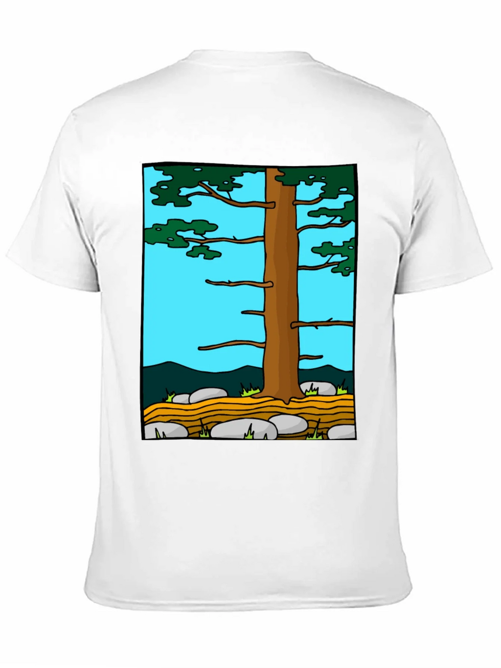Nature Tree Graphic Tee - Black product image 2