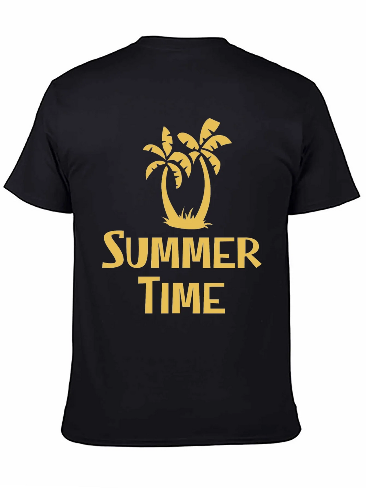 Summer Time Palm Tree Graphic Tee - Black product image 7
