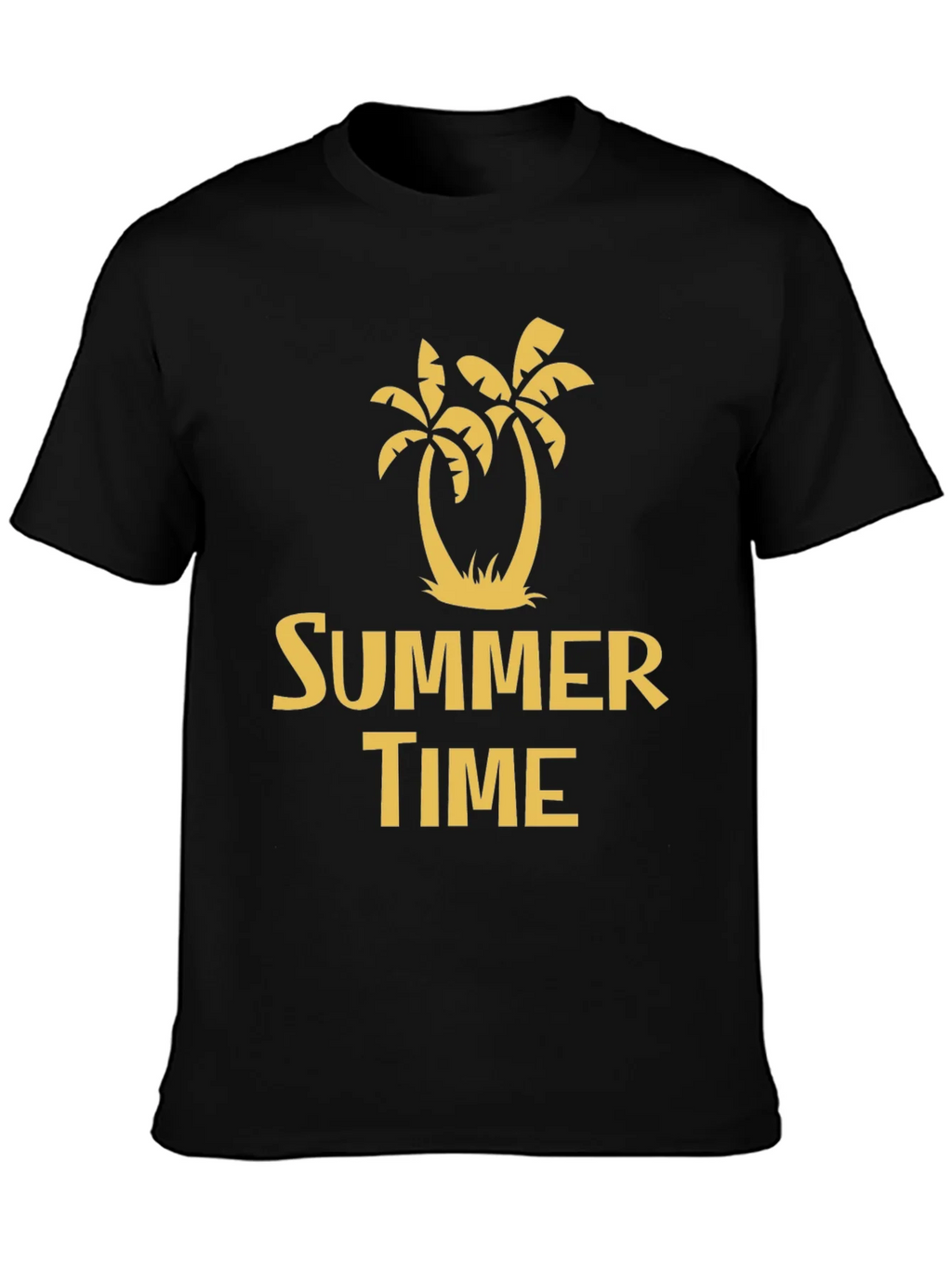 Summer Time Palm Tree Graphic Tee - Black product image 6