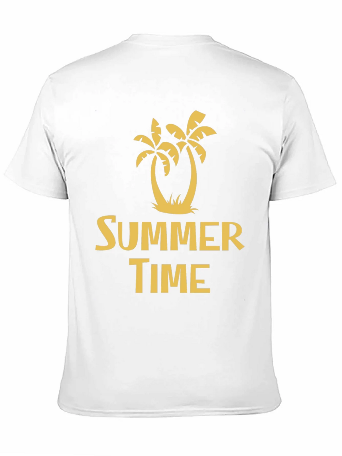 Summer Time Palm Tree Graphic Tee - Black product image 2